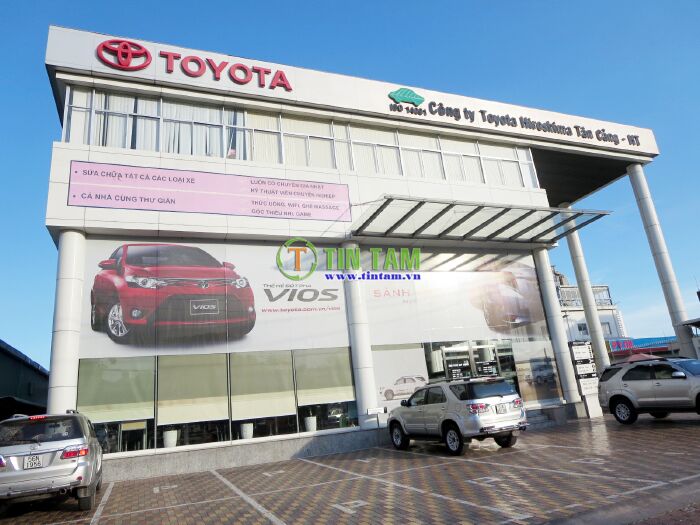 màn sáo văn phòng công ty TOYOTA Việt Nam