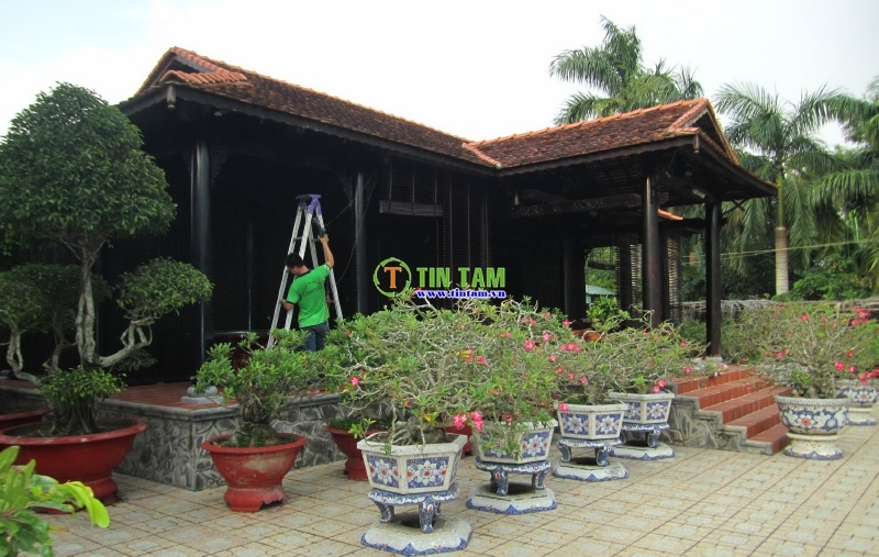 thi công màn sáo, rèm sáo tự động